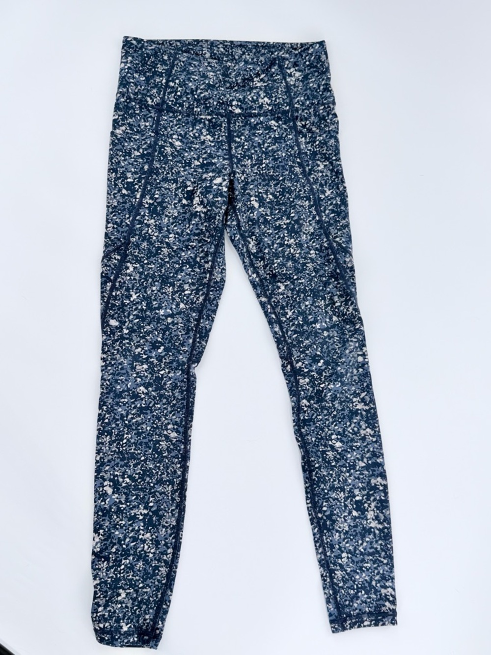 Athleta Leggings Small Blue High Rise Pocket Workout Yoga Pants Athleisure - Picture 3 of 9